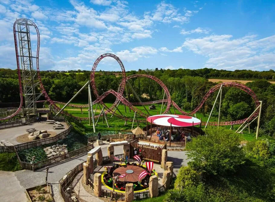 La Récré des 3 Curés : grandes attractions du parc