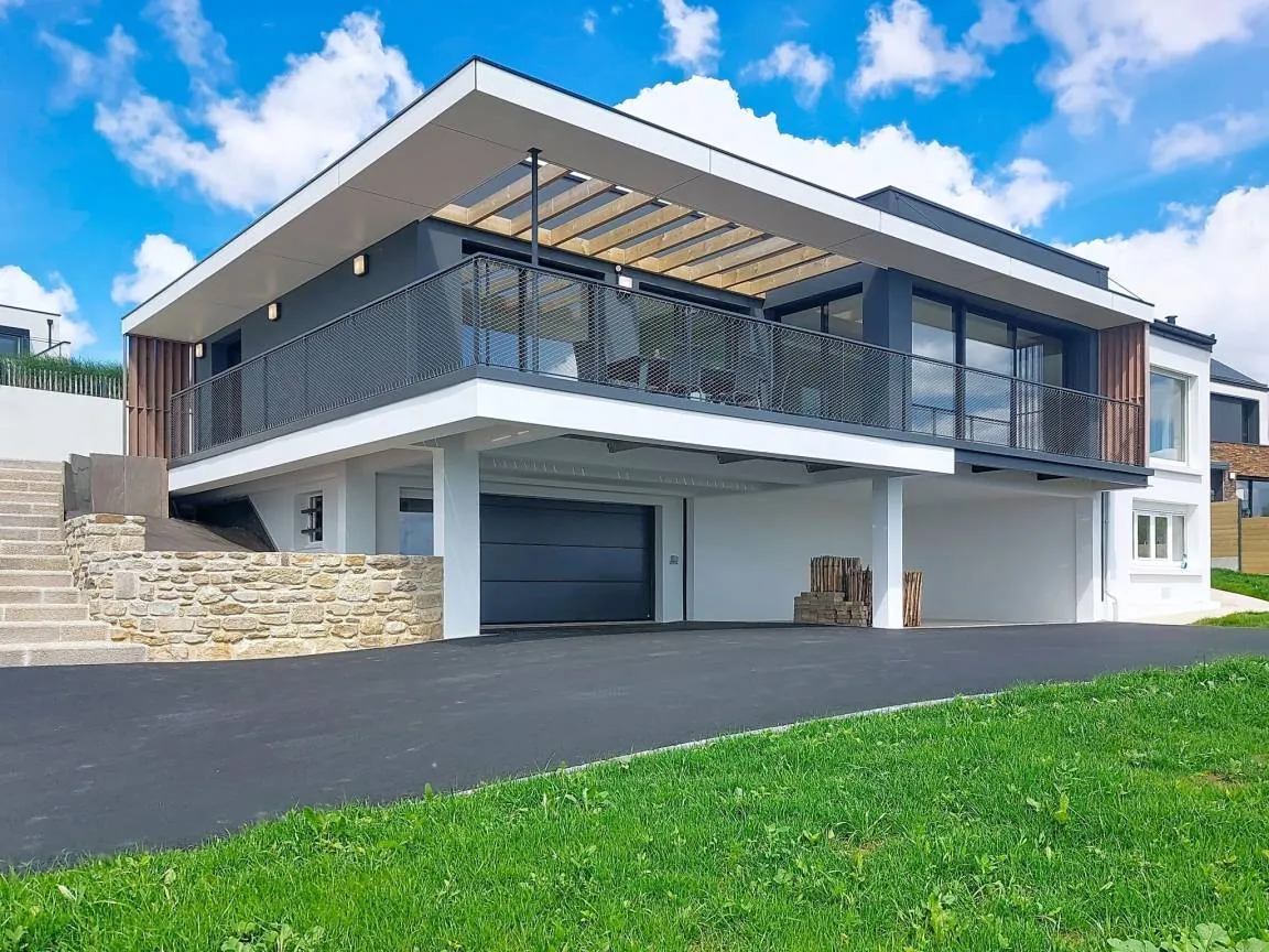 La maison Les 4 Mouettes, architecture contemporaine face à la mer